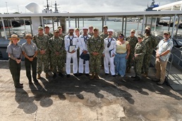 USS Arizona Boat Detachment Sailors Earn Navy Ceremonial Duty Ribbon