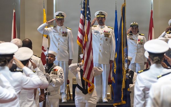 Navy Public Affairs Command Holds Change of Command and Retirement Ceremony