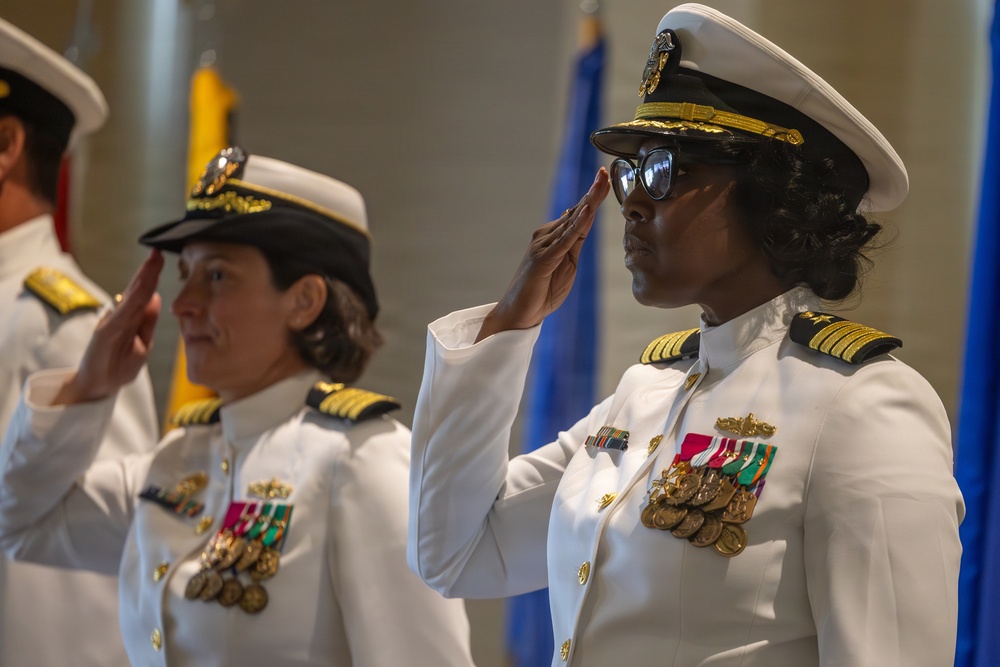 Navy Public Affairs Command Holds Change of Command and Retirement Ceremony