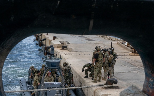 NATO special operations teams visit, board, search and seizure