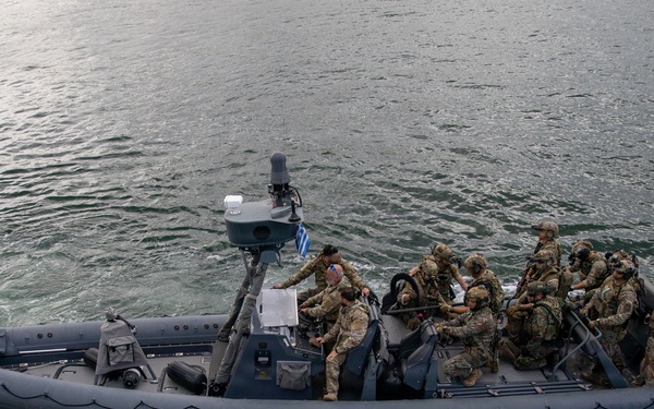 NATO special operations teams visit, board, search and seizure