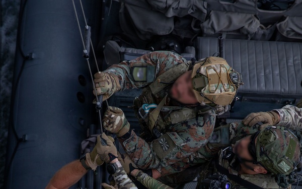 NATO special operations teams visit, board, search and seizure