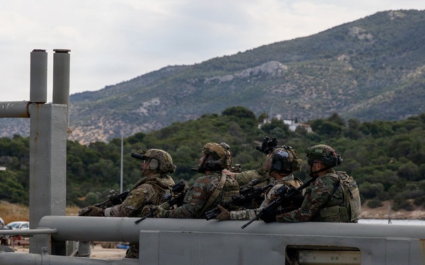 NATO special operations teams visit, board, search and seizure