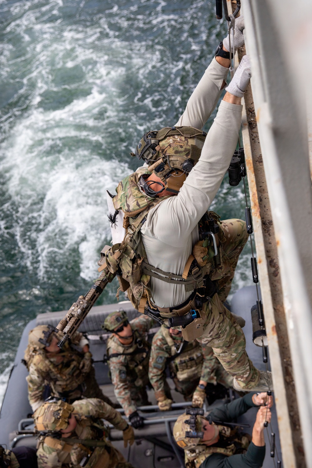 NATO special operations teams visit, board, search and seizure