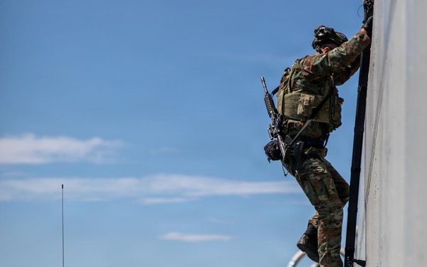 NATO special operations teams visit, board, search and seizure