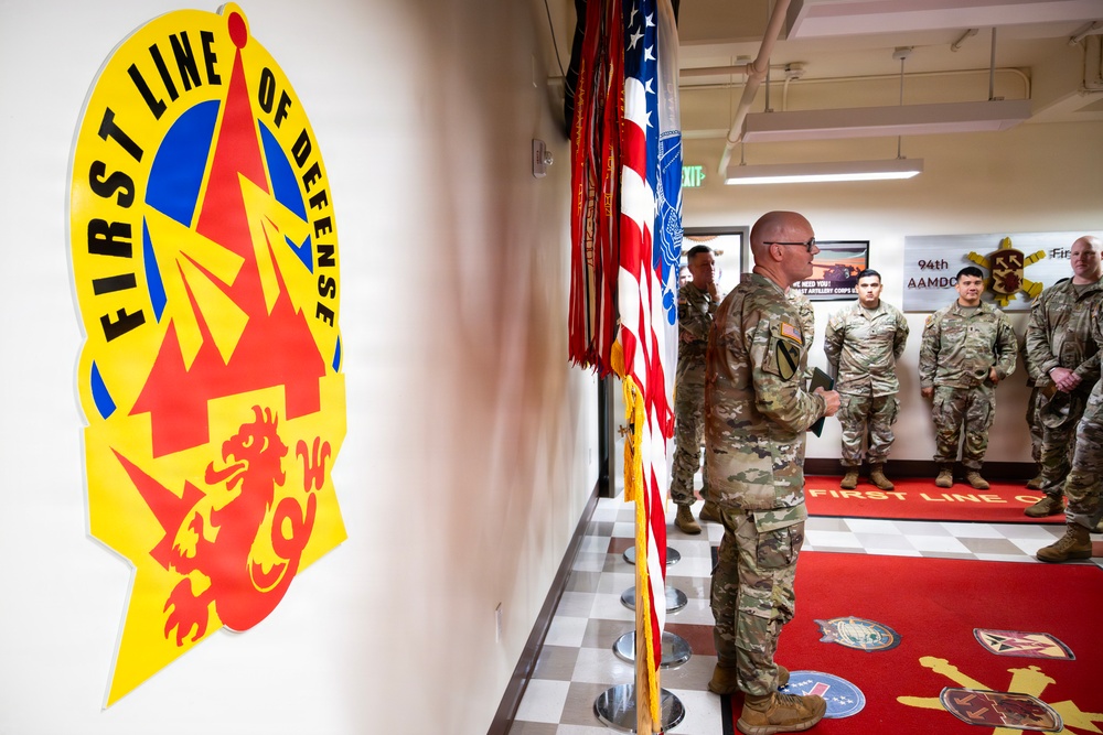 94th AAMDC Chaplain says goodbye to his Unit