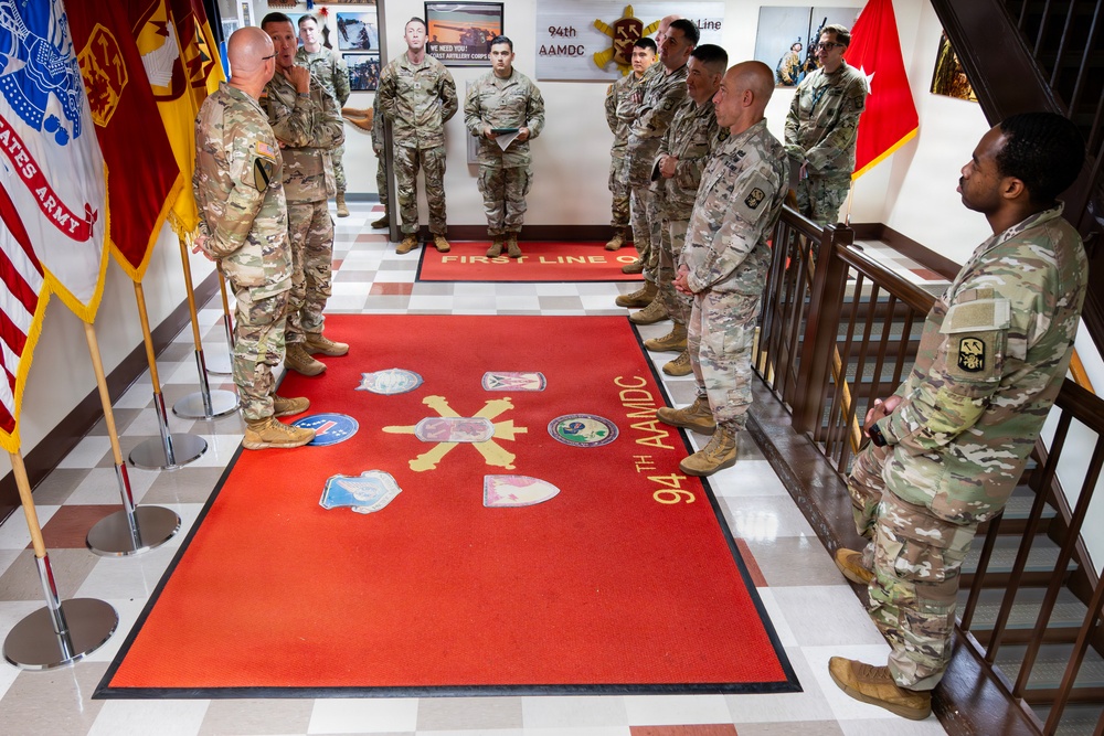 94th AAMDC Chaplain says goodbye to his Unit