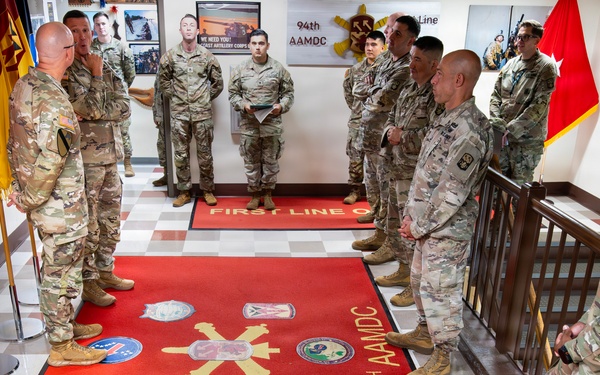 94th AAMDC Chaplain says goodbye to his Unit