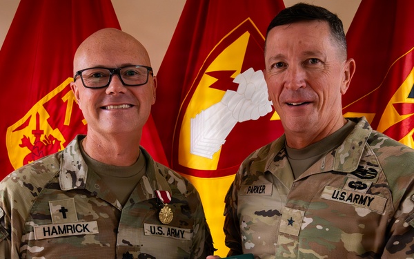 94th AAMDC Chaplain says goodbye to his Unit