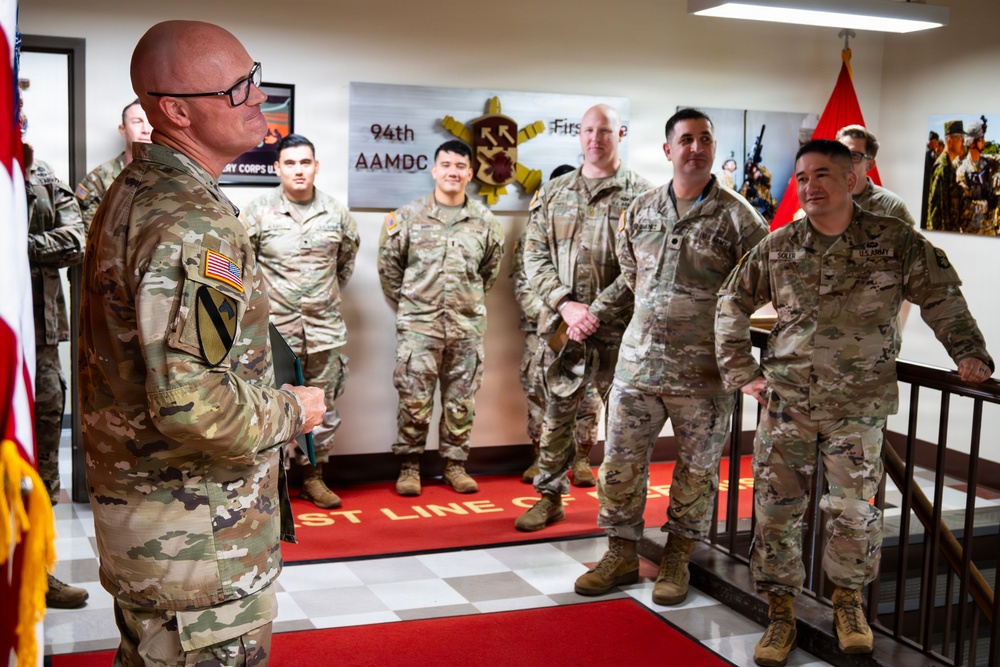 94th AAMDC Chaplain says goodbye to his Unit