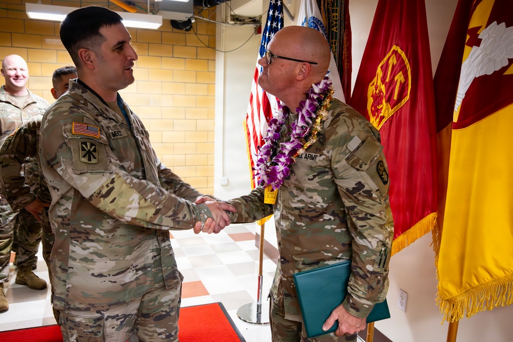 94th AAMDC Chaplain says goodbye to his Unit