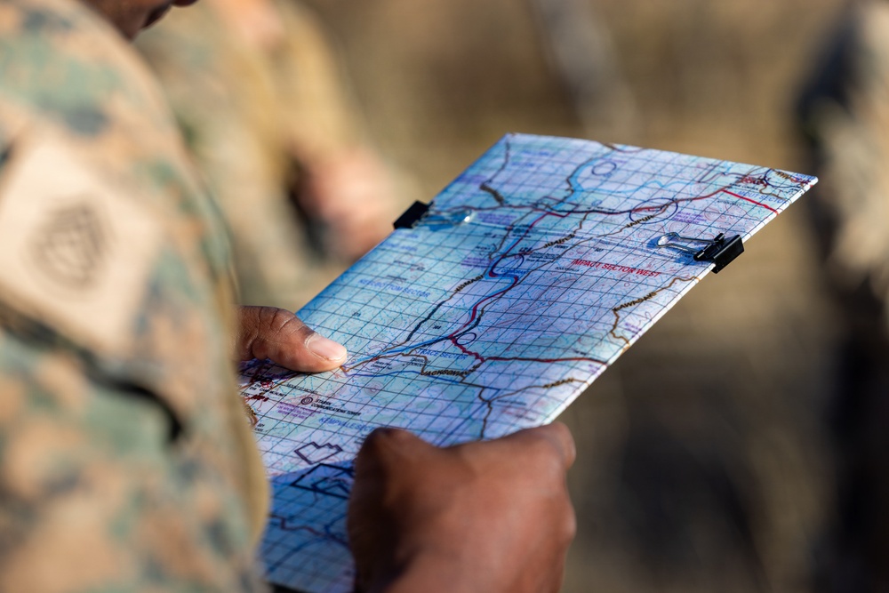 Southern Jackaroo 26: MRF-D Marines conduct mission brief