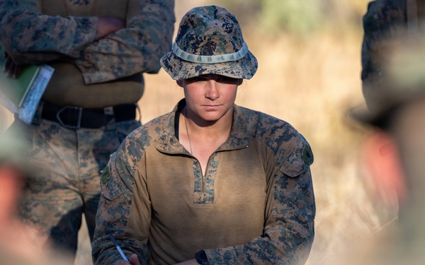 Southern Jackaroo 26: MRF-D Marines conduct mission brief