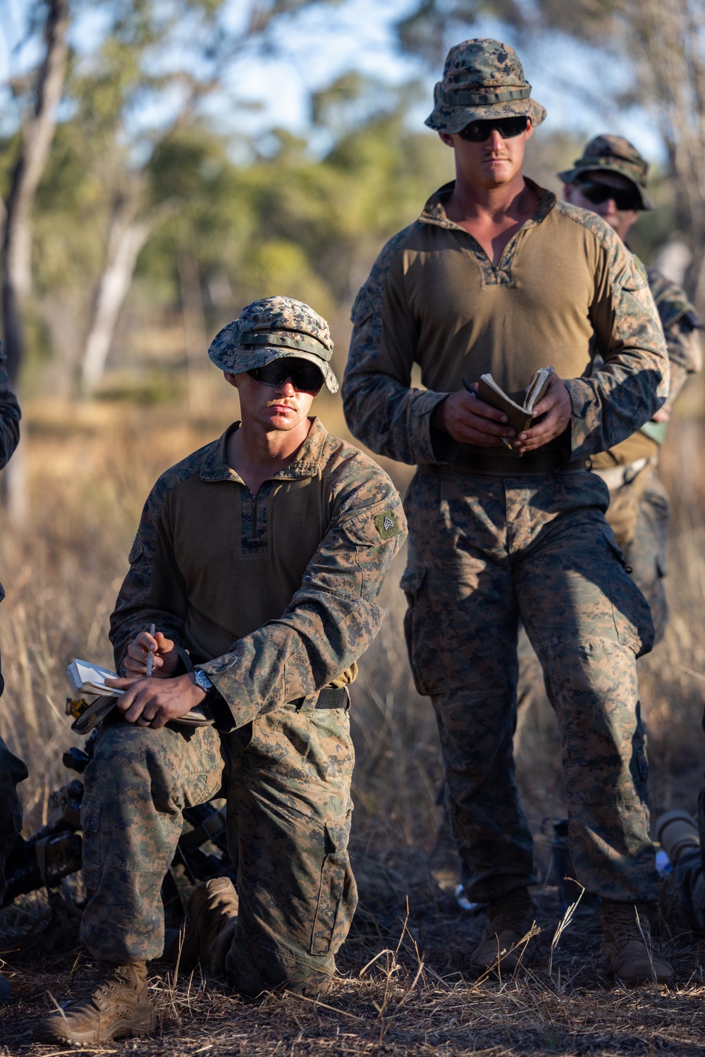 Southern Jackaroo 26: MRF-D Marines conduct mission brief