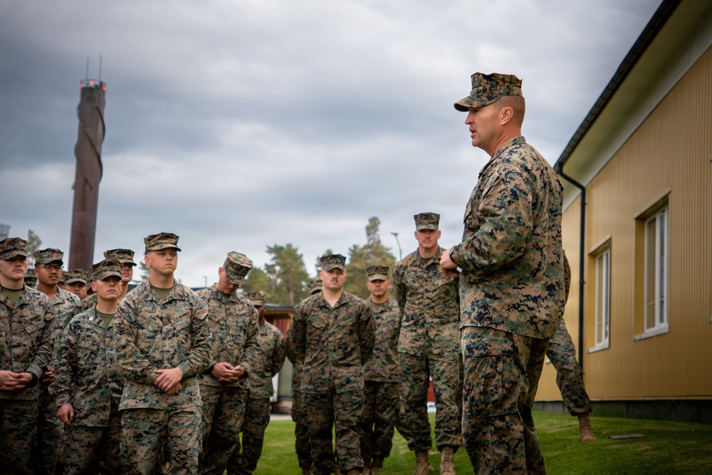 CLB-24 hosts Memorial Day service in Baltic Sea