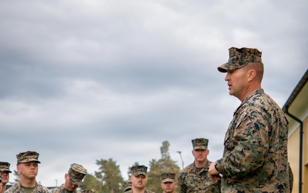 CLB-24 hosts Memorial Day service in Baltic Sea