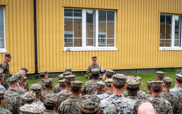 CLB-24 hosts Memorial Day service in Baltic Sea