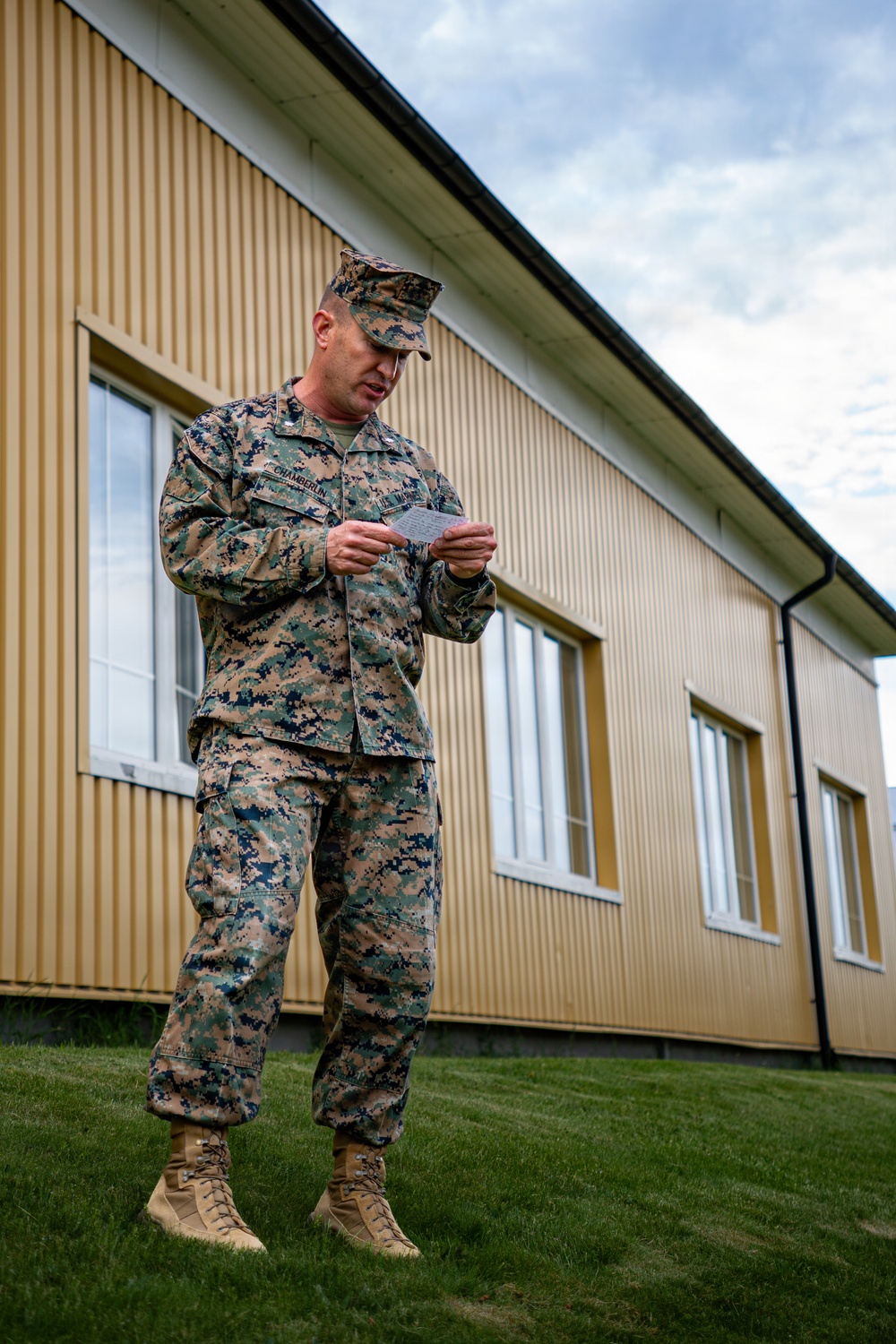 CLB-24 hosts Memorial Day service in Baltic Sea