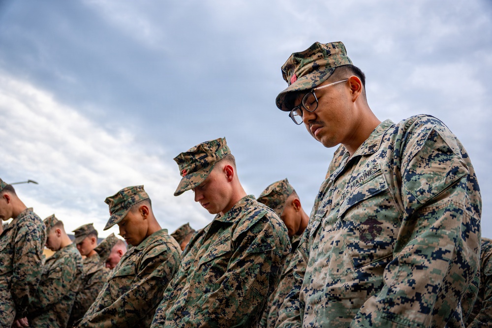 CLB-24 hosts Memorial Day service in Baltic Sea
