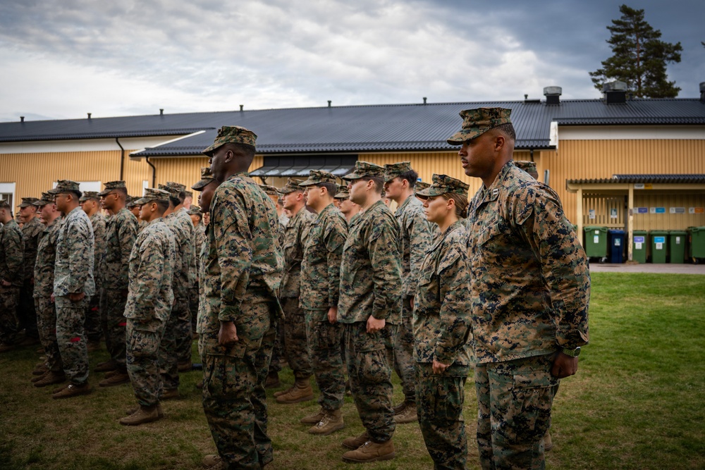 CLB-24 hosts Memorial Day service in Baltic Sea