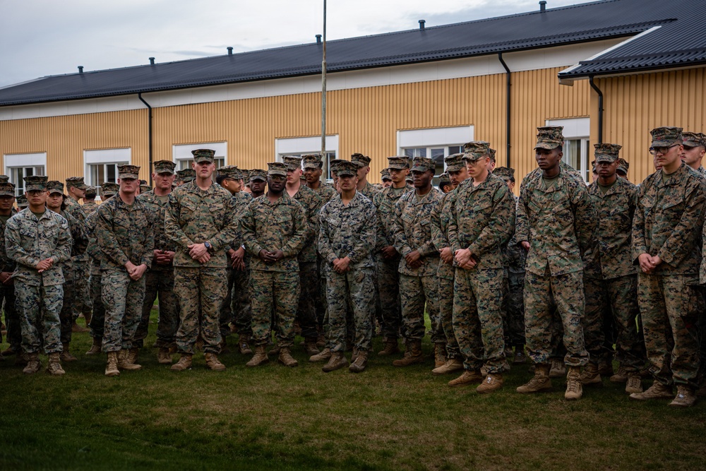 CLB-24 hosts Memorial Day service in Baltic Sea