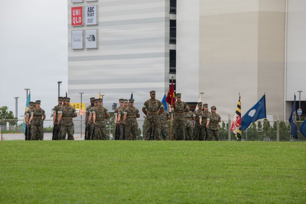 Combat Logistics Regiment 37 Change of Command Ceremony