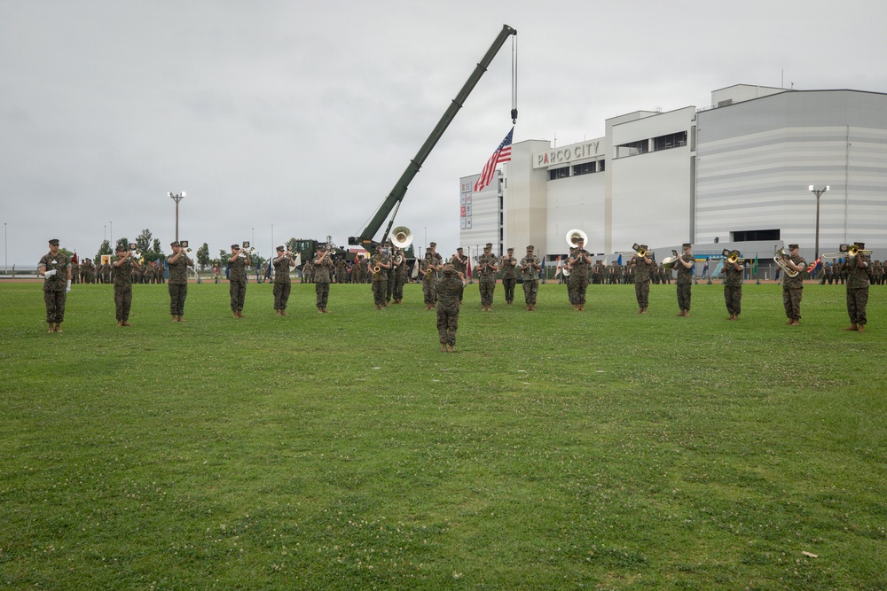 Combat Logistics Regiment 37 Change of Command Ceremony