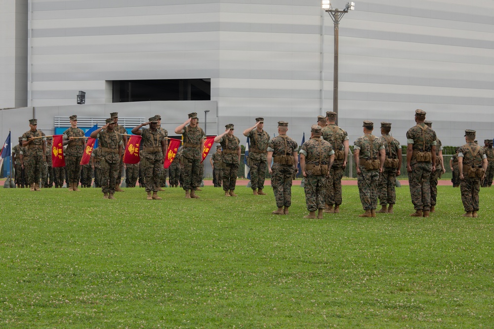 Combat Logistics Regiment 37 Change of Command Ceremony