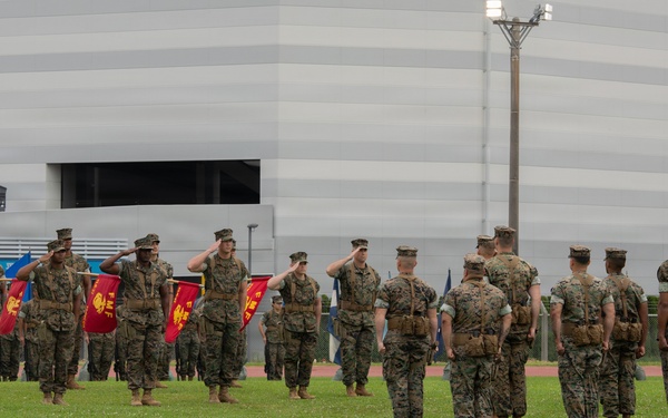 Combat Logistics Regiment 37 Change of Command Ceremony