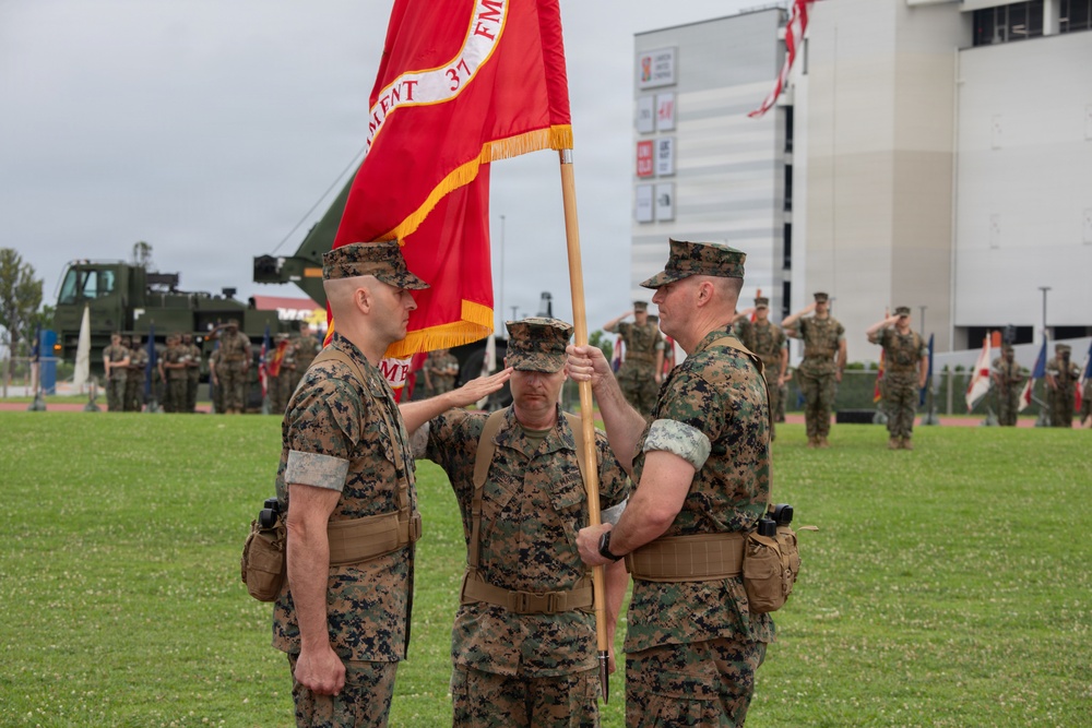 Combat Logistics Regiment 37 Change of Command Ceremony