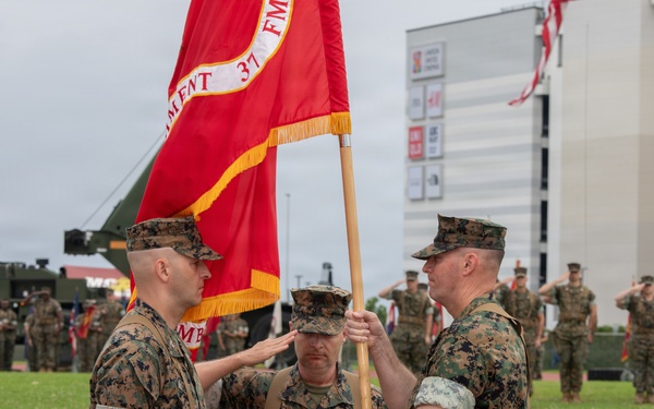 Combat Logistics Regiment 37 Change of Command Ceremony