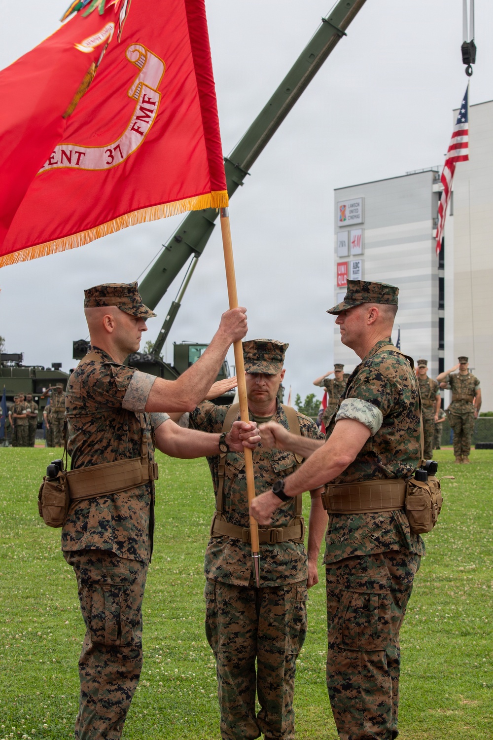Combat Logistics Regiment 37 Change of Command Ceremony