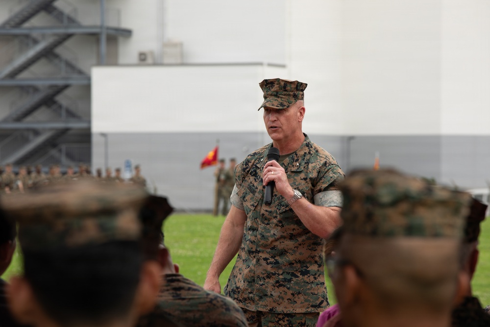 Combat Logistics Regiment 37 Change of Command Ceremony