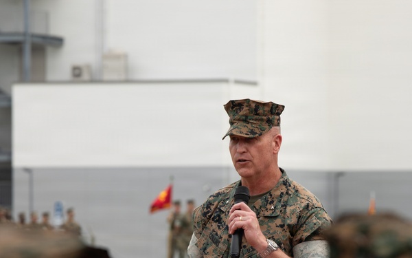 Combat Logistics Regiment 37 Change of Command Ceremony