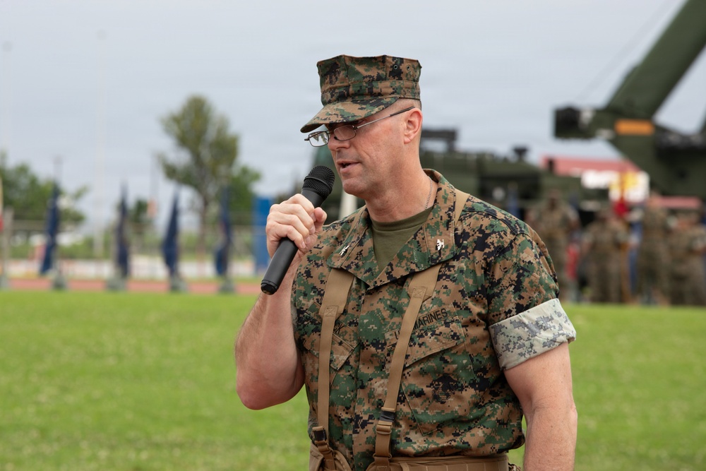 Combat Logistics Regiment 37 Change of Command Ceremony