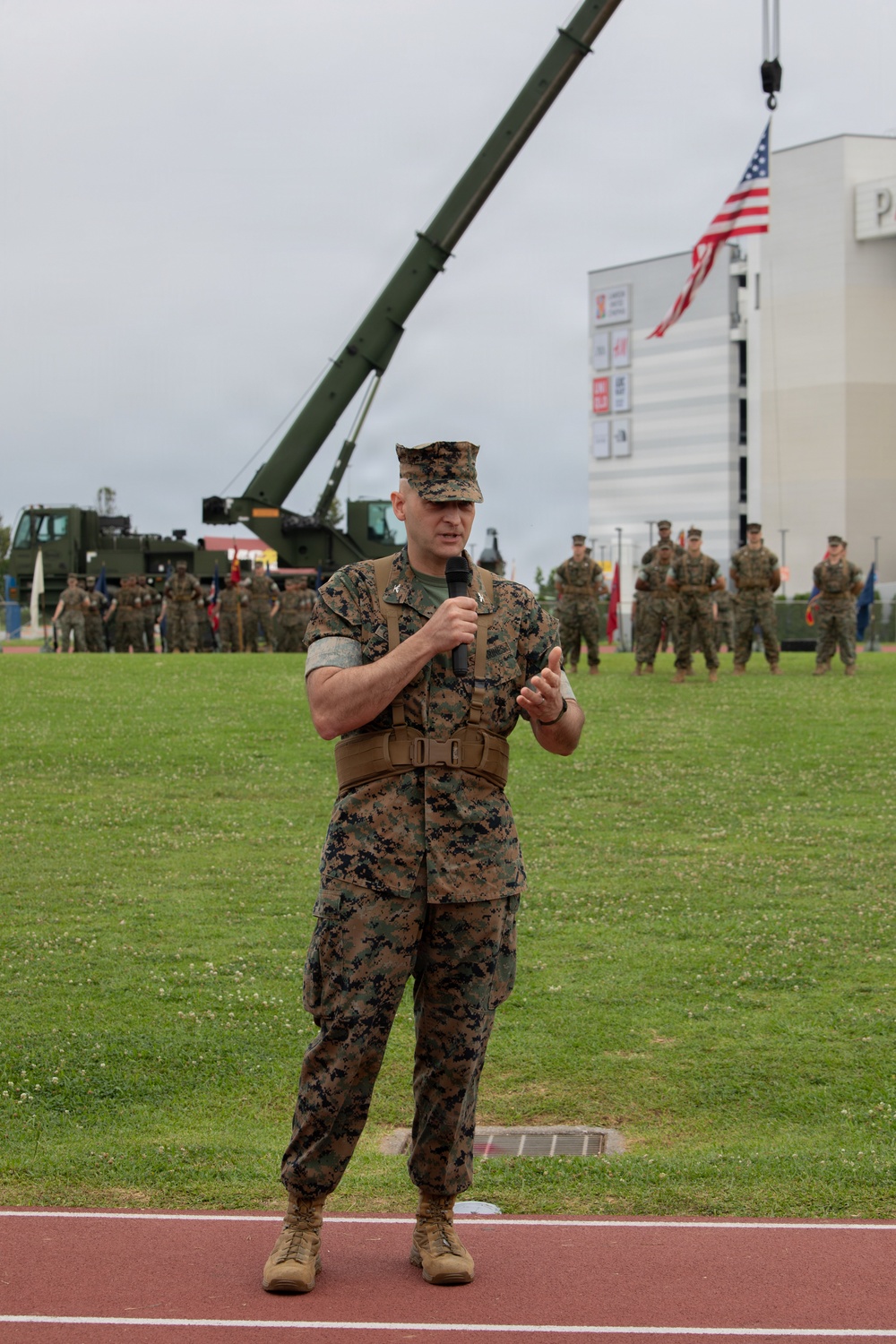 Combat Logistics Regiment 37 Change of Command Ceremony