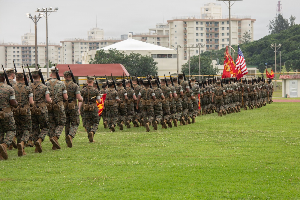 Combat Logistics Regiment 37 Change of Command Ceremony