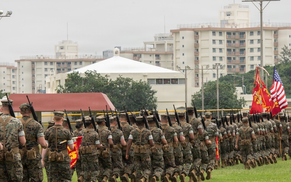 Combat Logistics Regiment 37 Change of Command Ceremony