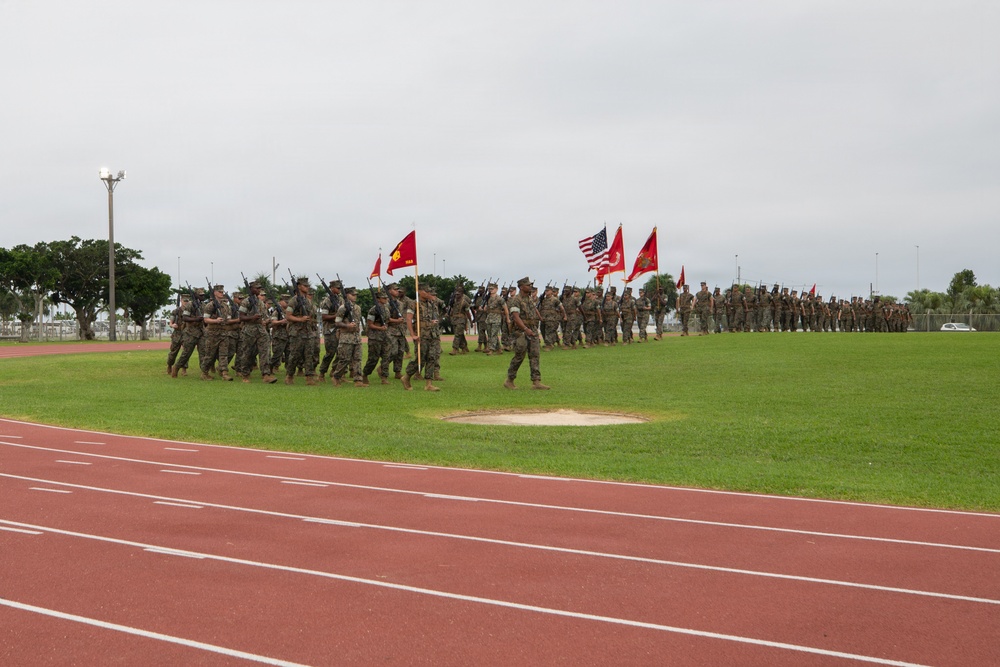 Combat Logistics Regiment 37 Change of Command Ceremony