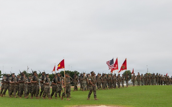 Combat Logistics Regiment 37 Change of Command Ceremony