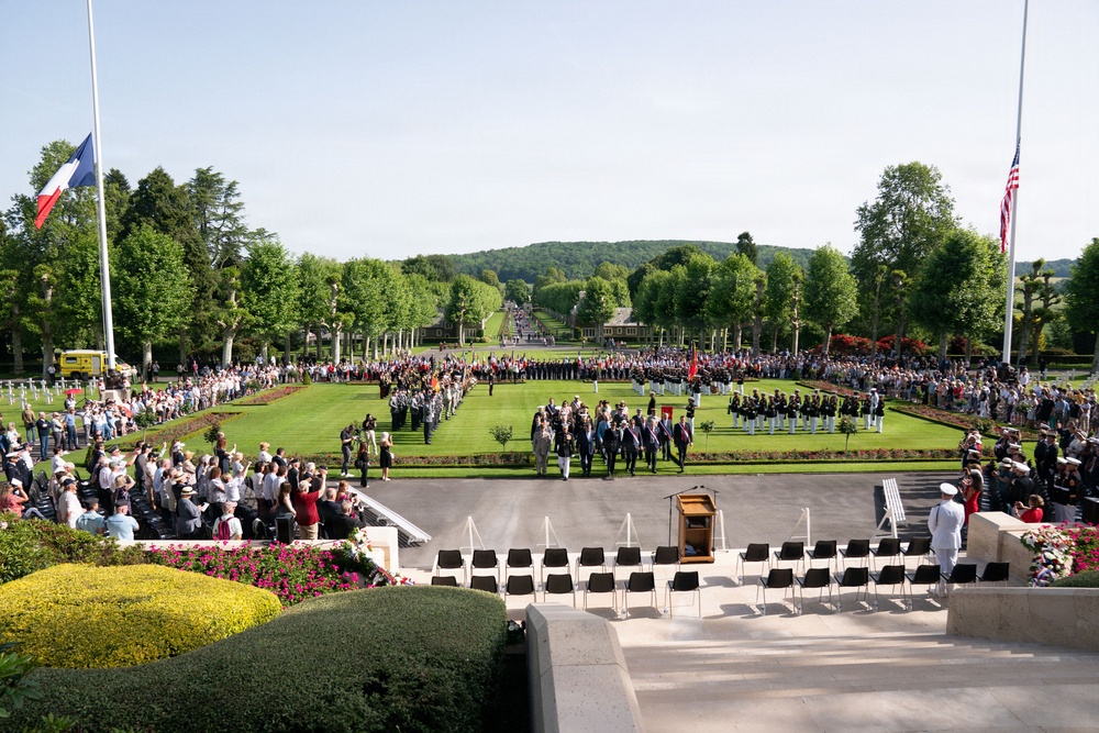 Aisne-Marne American Cemetery Memorial Day Ceremony 2026