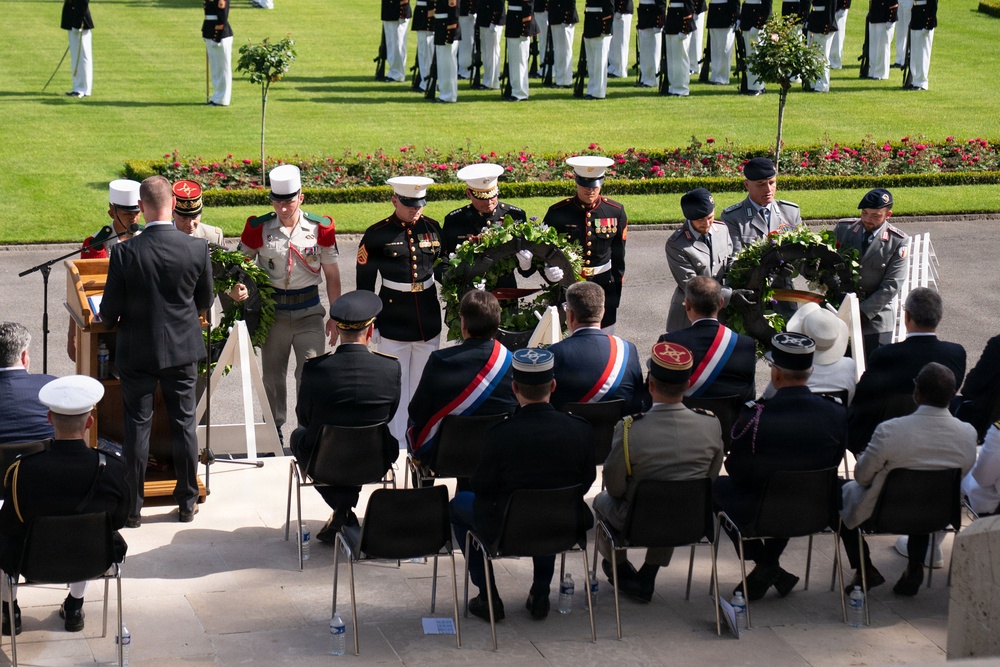 Aisne-Marne American Cemetery Memorial Day Ceremony 2026