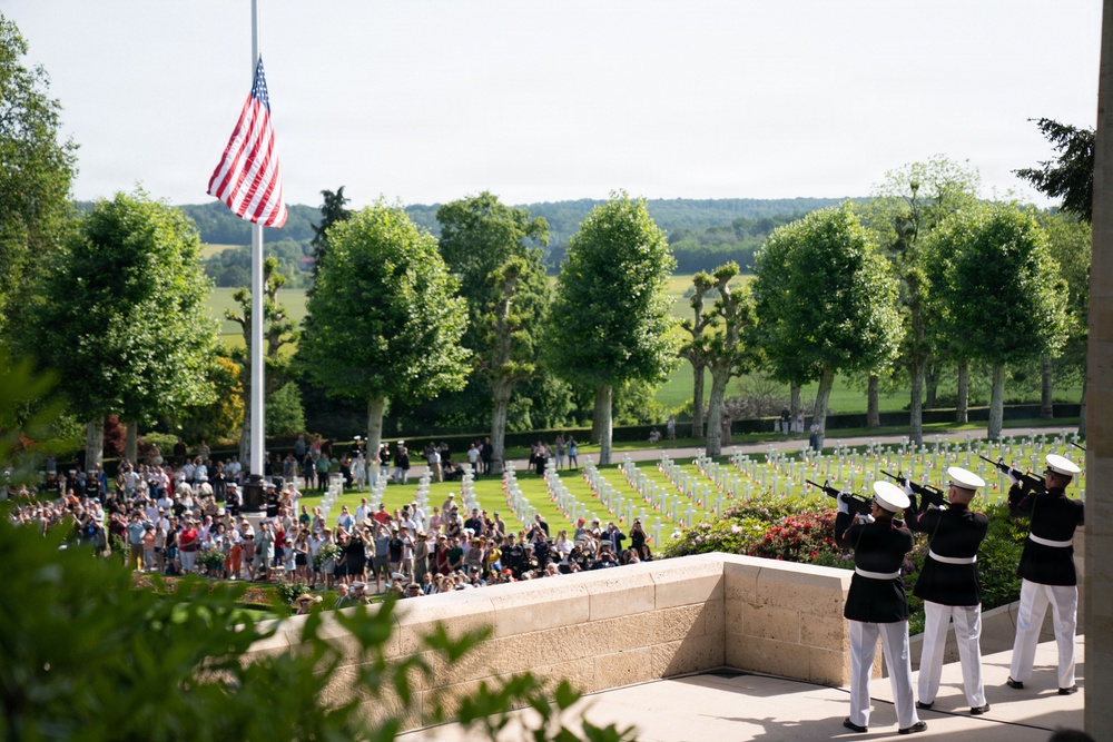 Aisne-Marne American Cemetery Memorial Day Ceremony 2026