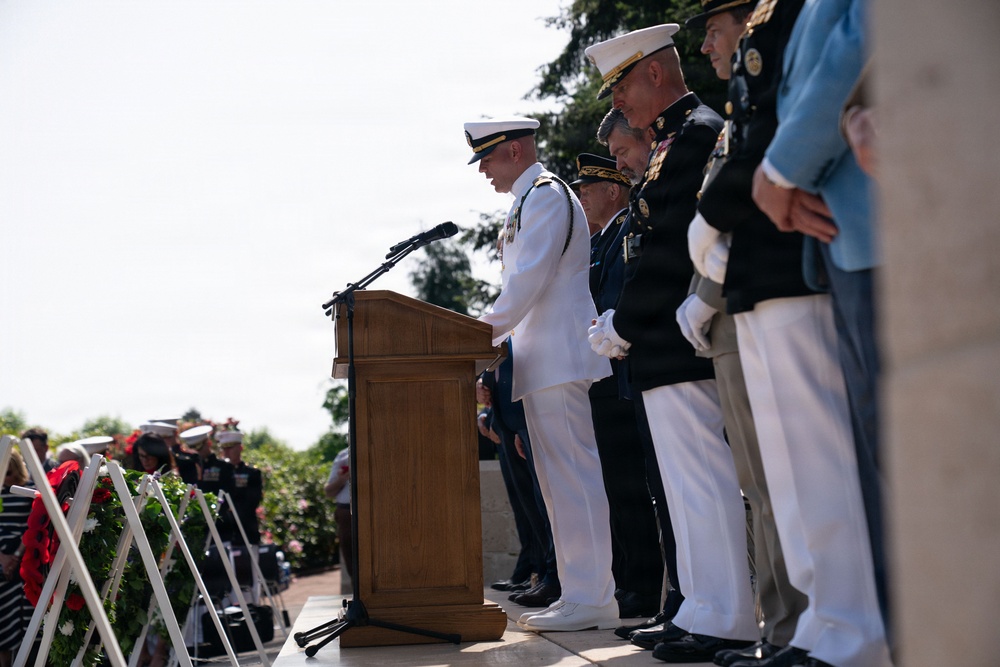 Aisne-Marne American Cemetery Memorial Day Ceremony 2026