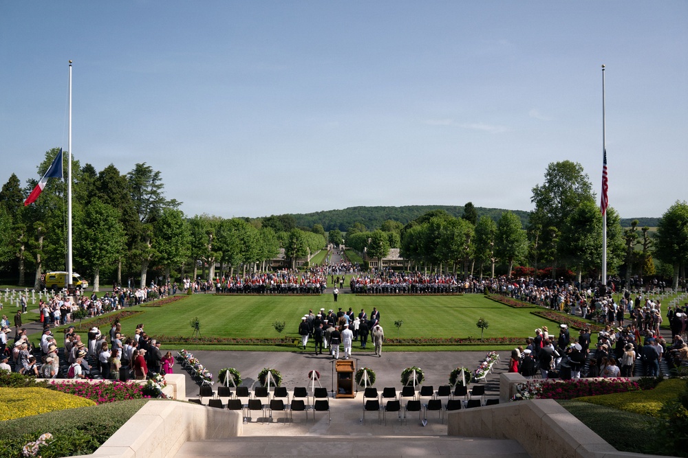 Aisne-Marne American Cemetery Memorial Day Ceremony 2026