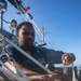 George Washington Navigation Sailor Raises Flags