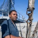 George Washington Navigation Sailor Raises Flags