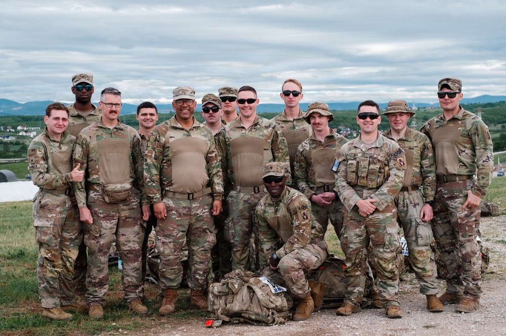 Camp Bondsteel hosts Norwegian Foot March 2026