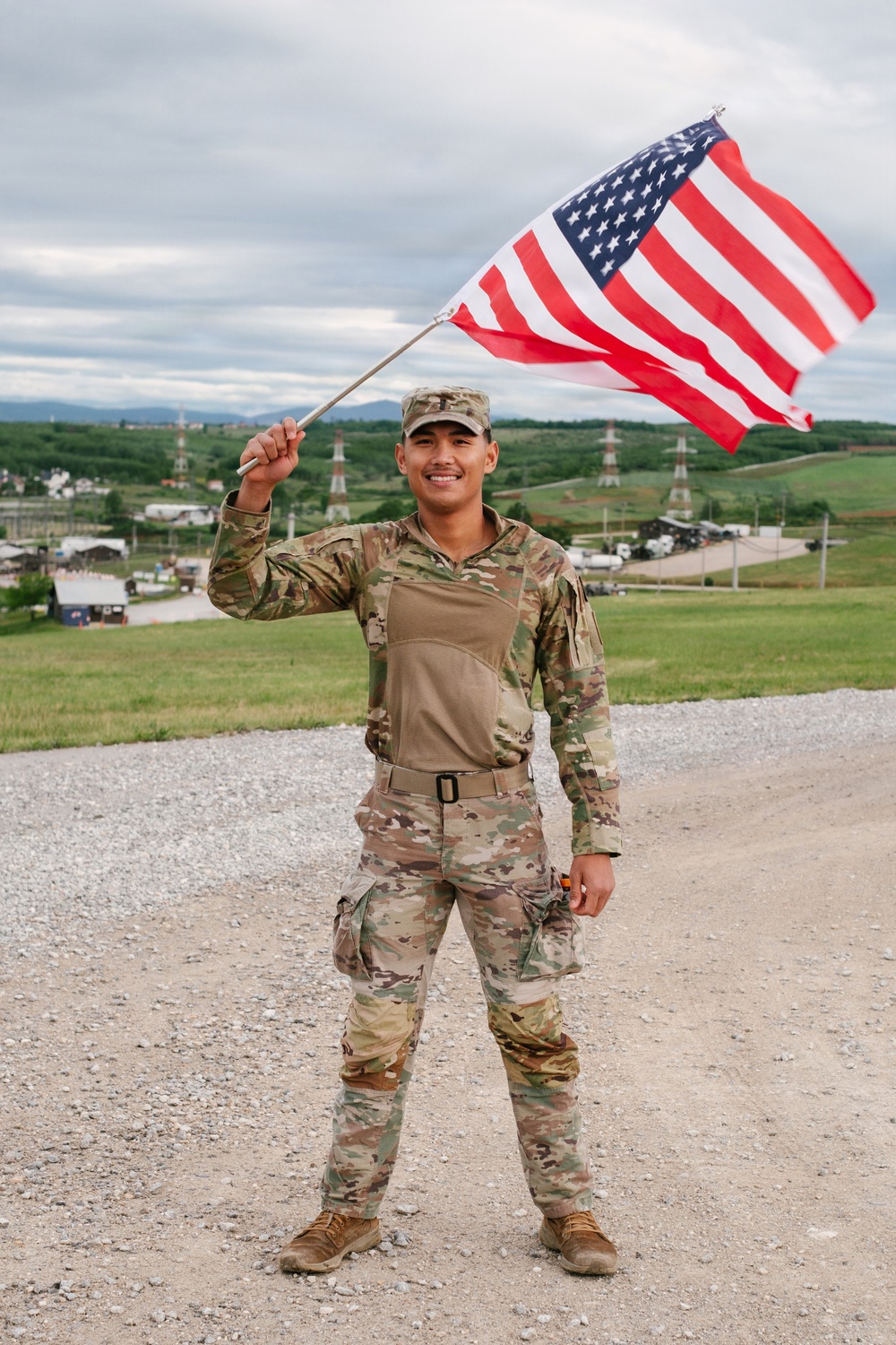Camp Bondsteel hosts Norwegian Foot March 2026
