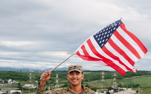 Camp Bondsteel hosts Norwegian Foot March 2026